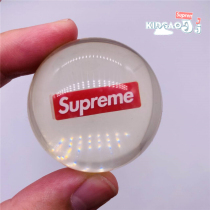 Supreme 18FW week1 box logo Open season gift Transparent Stretch ball Bouncing ball toy