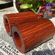 Edge Chuangyi Burmese pear pen holder mahogany big fruit red sandalwood solid wood ornaments pen multi-purpose Pen Holder