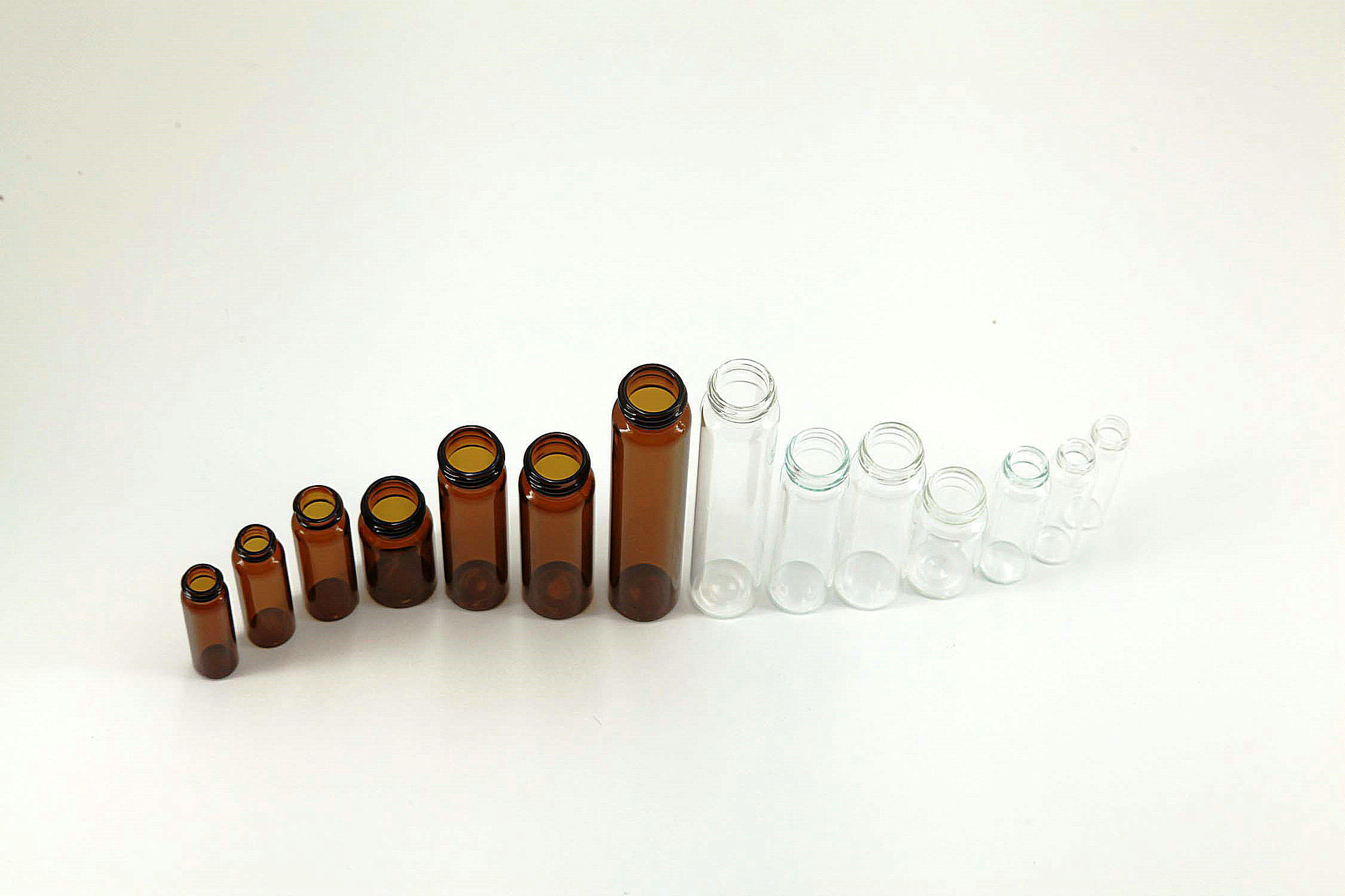 芯硅谷微量进样瓶 s2187 螺纹样品瓶(8ml-60ml),玻璃 s2188系列盖