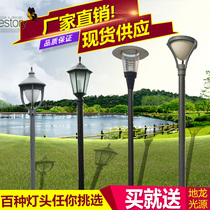 Courtyard lamp outdoor street lamp pole 3 m outdoor area grass terrace lamp high bar lamp waterproof view lamp super-bright LED street lamp