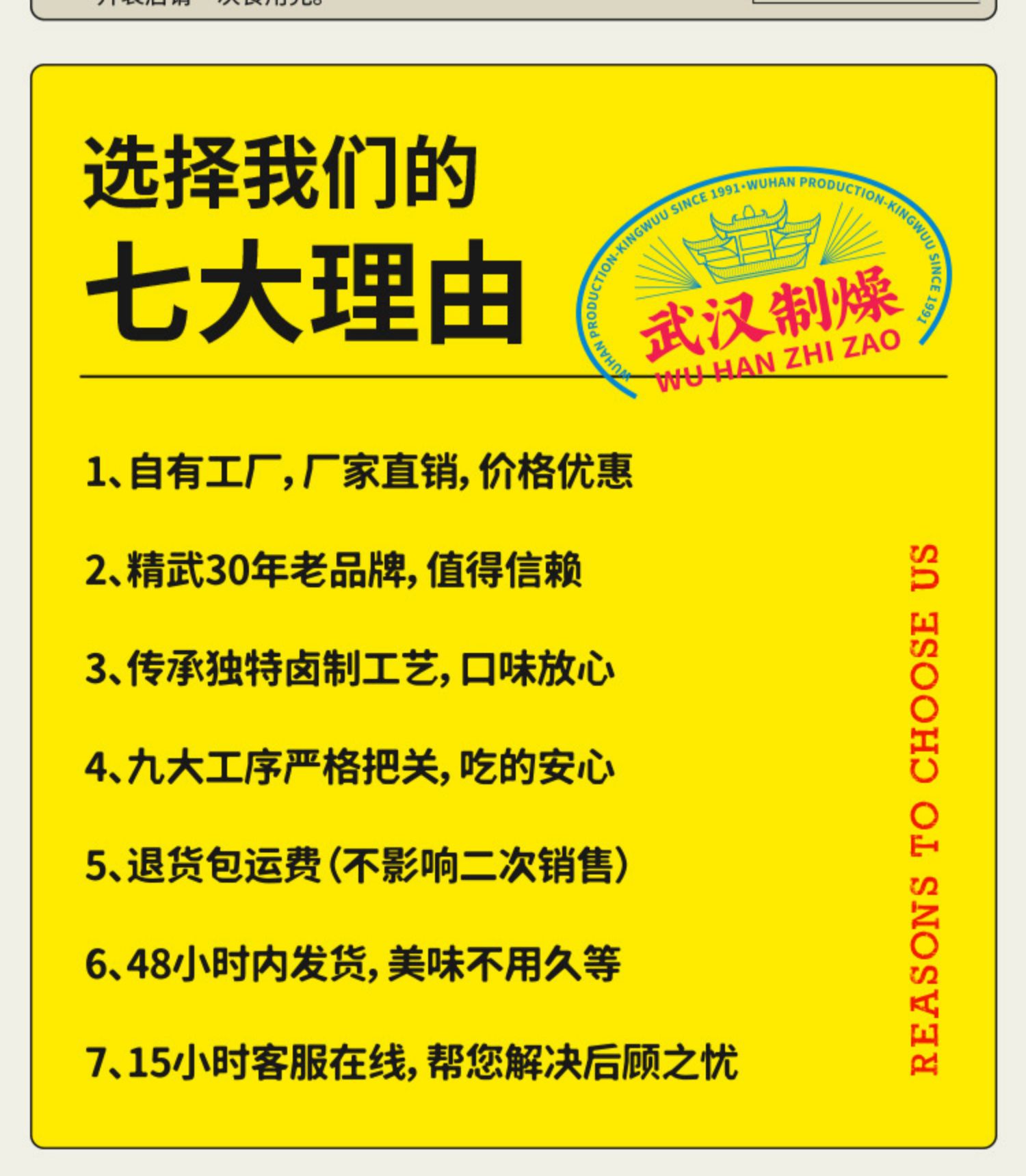 【拍3件】精武甜麻辣卤味鸭脖子