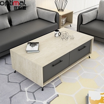 Office sofa coffee table combination set business office coffee table small table personality creative coffee table Nanchang