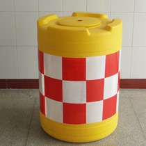 Anti-collision barrel plastic water injection barrel transport facility size fencing special price prevention pier warning round isolated pier water horse