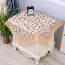 Multi-purpose towel bedside TV cover cloth microwave oven small table cloth bedside table cover refrigerator cover cloth washing machine cover cloth