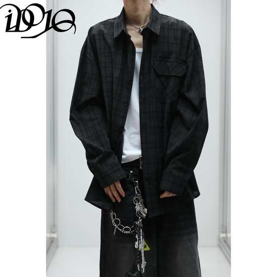 iDojo* Spring new Japanese colored woven plaid shirt men and women loose retro cityboy shirt jacket
iDojo* Spring new Japanese colored woven plaid shirt men and women loose retro cityboy shirt jacket