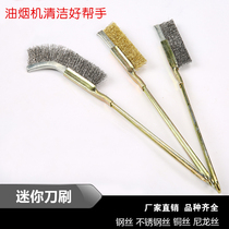 Factory direct wire brush copper wire knife brush stainless steel wire brush clean rust removal brush range hood brush mini iron brush