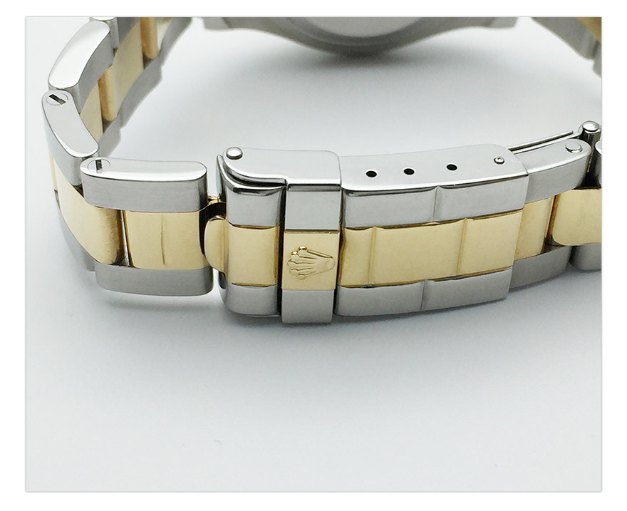 [9.5新]rolex/劳力士 游艇名仕型系列自动机械18k黄金女士腕表