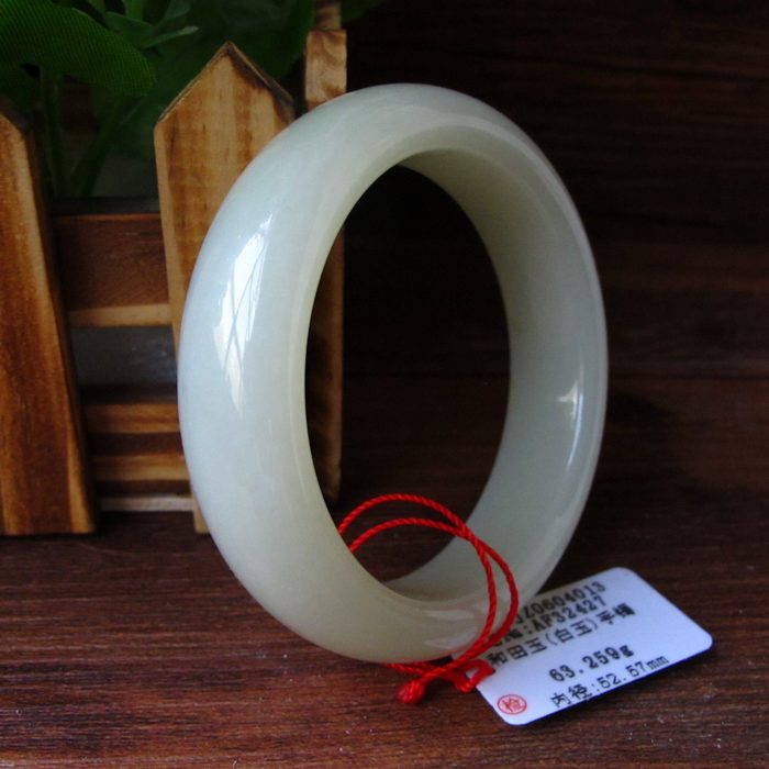 xinjiang hetian jade bracelet white jade bangle bracelet jade bracelet hetian jade qimo material
