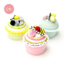 Hand rhyme Yan paper three-dimensional cake material package Yan paper cake three-dimensional origami food ornaments handmade suit