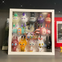 zimomo blind box storage frame 25*25 white three-dimensional hollow thick photo frame Lego wedding diy little red book the same model