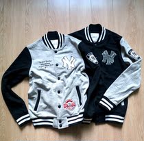 M baseball uniform men and womens neutral sports casual jacket trendy Yankee embroidered cotton spring and autumn jacket
