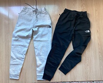 Autumn and winter new outdoor sports plus velvet warm sweat pants pants inner velvet layer organic cotton recycled cotton blended