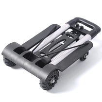 Household portable hand trolley luggage trolley trolley trolley cart pull shopping shopping shopping shopping shopping trolley folding small trailer