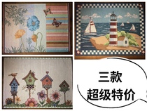 Special price Three American countryside European-style retro Mediterranins Breeze Dining Mat Student Table Mat is thinner than RMB10