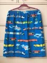 Patchwork single with foreign trade pure cotton bath towels 62 * 120 left and right tether wrap chest bath skirt small train without blemishes