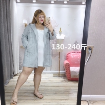 Fat fairy Yingying Yingying Lady Fat Fat MM Han Edition Chic Jacques Han Han Han Link Dress