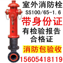 Ground type fire hydrant outdoor fire hydrant above ground hydrant outdoor fire hydrant SS100 65-1 6