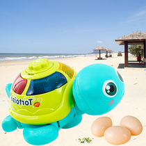 The electric toy childs puzzle will walk the singing charge and the egg small turtle will run and crawl the 2-year-old boy