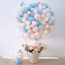 Floating air ball basket hot air balloon decoration basket willow balloon basket birthday party wedding arrangement handmade hot air balloon basket