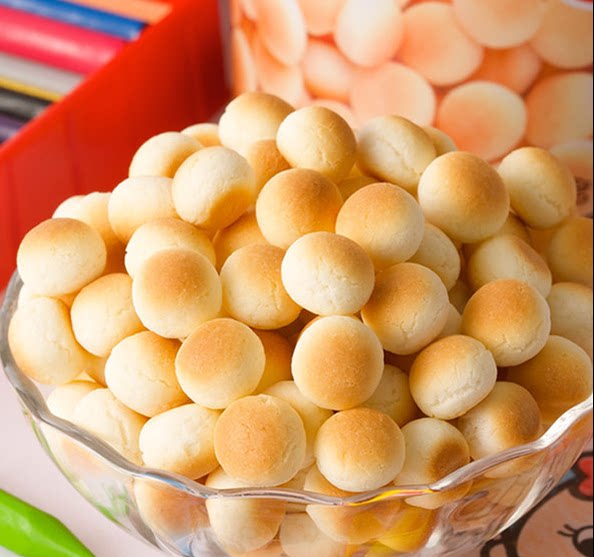 旺旺 旺仔小馒头210g*2罐装 牛奶味婴儿小点心