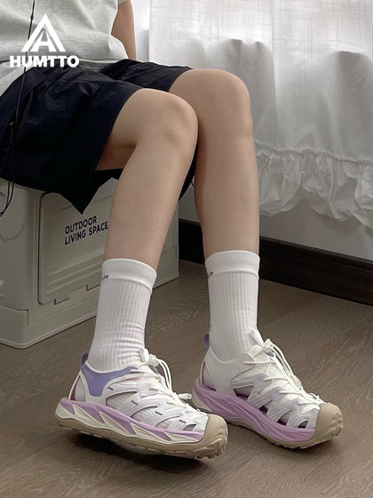 봄과 여름에 여성을위한 Hardtushuxi 신발 새로운 비 슬립, 내마모성 가벼우 며 통기 가능한 여성을위한 옥수수 스포츠 샌들을위한 야외 캐주얼 스포츠 샌들 봄과 여름에 여성을위한 Hardtushuxi 신발 새로운 비 슬립, 내마모성 가벼우 며 통기 가능한 여성을위한 옥수수 스포츠 샌들을위한 야외 캐주얼 스포츠 샌들