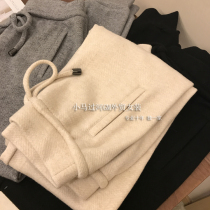 Brand Folding Discount Store Mall Special Cabinet Withdrawal Of Womens Foreign Trade Cut and Tender Temperament Loose Rope Casual Pants and Pants Winter Women