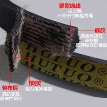 a-type V-belt Drive belt Belt a-type motor Rubber belt 930 980 1000 1200 and so on Hot