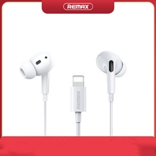 remax睿量苹果耳机有线适用苹果14max全系列13通用pro降噪入耳式