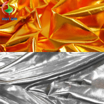 Huison christmas christmas gold cloth silver cloth decoration pillars wrap tree wrinkles wrinkled gold cloth decoration