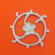Wrought iron accessories Cast iron hot wheels Masteel hot wheels Circle wheels Large round flower Wrought iron gate accessories 1080