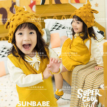 Photo studio photography childrens theme clothing Photo Baby Art Photo year old sweater college style hipster Japanese tide