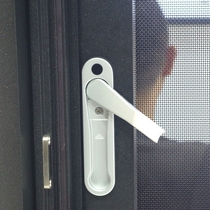 German imports Roto doors and windows Hardware hidden diamond screen window screen by buttonhand Noto doors and windows Five window yarns integrated