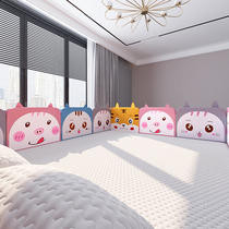 Baby cot fenced child anti-fall bed on one side bed tatami baby sleeping without falling bed bag