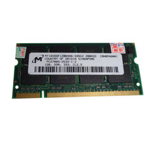 Magnesium DDR 1G 333 PC-2700S MT18VDDF12872HY-335F1 Notebook Memory Strip