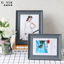 Gangyue resin environmental protection creative childrens photo frame photo 5 6 7 10 12 16 inch picture frame wall hanging custom
