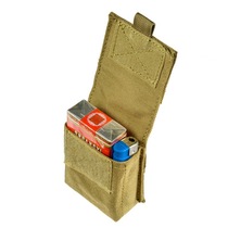 Outdoor tactical Molle system Cigarette case bag ID bag Gadget bag Coin purse Business card bag Storage bag