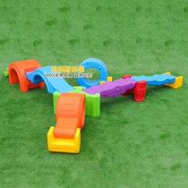 Kindergarten Children Sports Combined Toys Children Seven Colors Balance Wood SensSystem Training Equipment Balance Board Isalone Wood Bridge