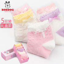 Childrens socks Spring and Autumn Winter thickened children cotton socks baby Princess 2-3-5-7-10 years old autumn and winter womens socks