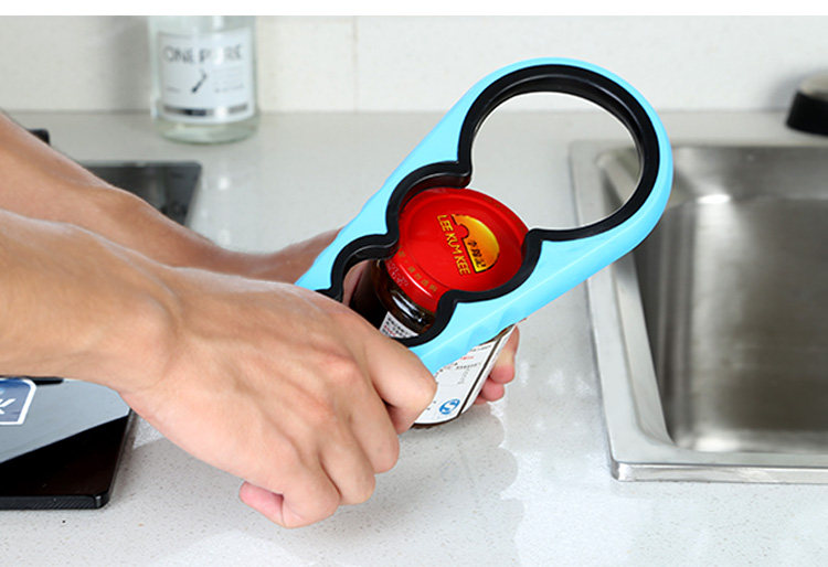 创意防滑开盖器多功能拧瓶盖器开罐头器省力开瓶器多尺寸盖子通用