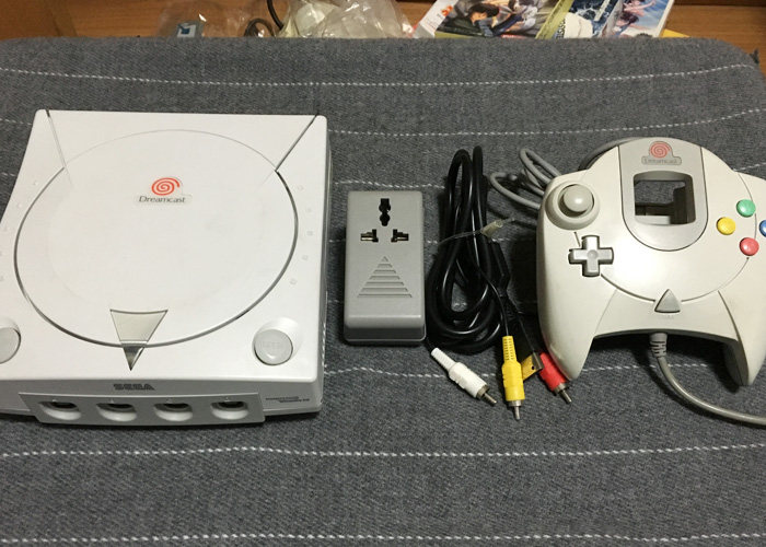 世嘉sega原装dc日版游戏机主机本体 中古读盘顺畅到手能玩