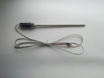 Imported stainless steel waterproof temperature sensor probe Pt100 Platinum thermal resistance K-type thermocouple temperature rod CU50