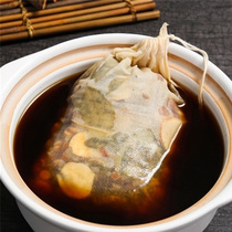 Cotton gauze seasoning bag net bag cooking soup filter cloth bag boiled medicine high temperature resistant Lo Mei household bundle soup net bag