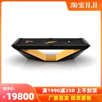 Modern private custom high-end indoor pool table fancy nine-ball black eight beauty light luxury custom billiard table