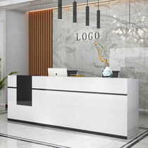 Cashier Desk Front Desk Desk Sub Reception Desk Brief Modern Shop Small Bar Yingbin Consultation Desk Milk Tea Shop