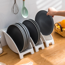 Japan Imported Bowl Racks Drawer Vertical Plate Plate Plate Pitch Frame Kitchen Cabinet Built-in Rack