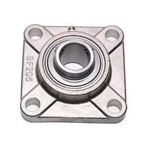 Stainless steel outer spherical square belt bearing SUCF204 205 206 207 UCF208 209 21012