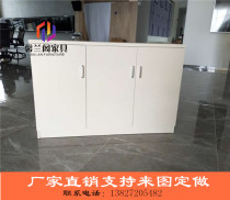 Custom Minimalist Office Furniture Plate Cabinet Dwarf Cabinet Information Cabinet locker Flower Slot Cabinet With Lock Landing Cabinet