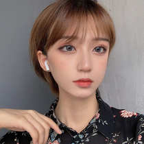 Wig female short hair round face Net red bobo South Korea bobo head temperament repair face natural lifelike full head cover