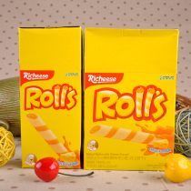 Indonesian imported snack cheese cheese heart stick 180g cheese sandwich nabati casual sandwich egg cake