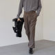 AJIUNE Retro Falling Straight Suit Pants Men's Spring Casual Pants Loose Draping Wide-Leg Cropped Pants AJIUNE Retro Falling Straight Suit Pants Men's Spring Casual Pants Loose Draping Wide-Leg Cropped Pants